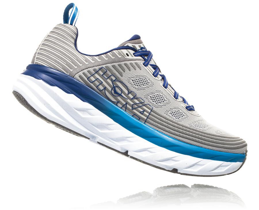 Hoka One One Løbesko Herre - Bondi 6 - Grå - 856901ZXE